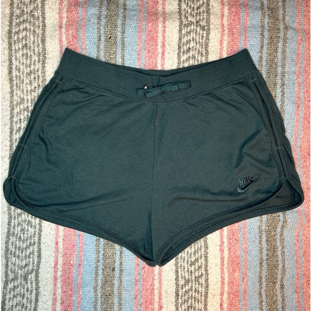 Nike Teal Blue Lounge/Yoga/Gym Shorts with Drawstring